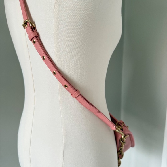 Coach Swinger Bag With Chain in Candy Pink and Brass (NWOT) - Picture 6 of 14